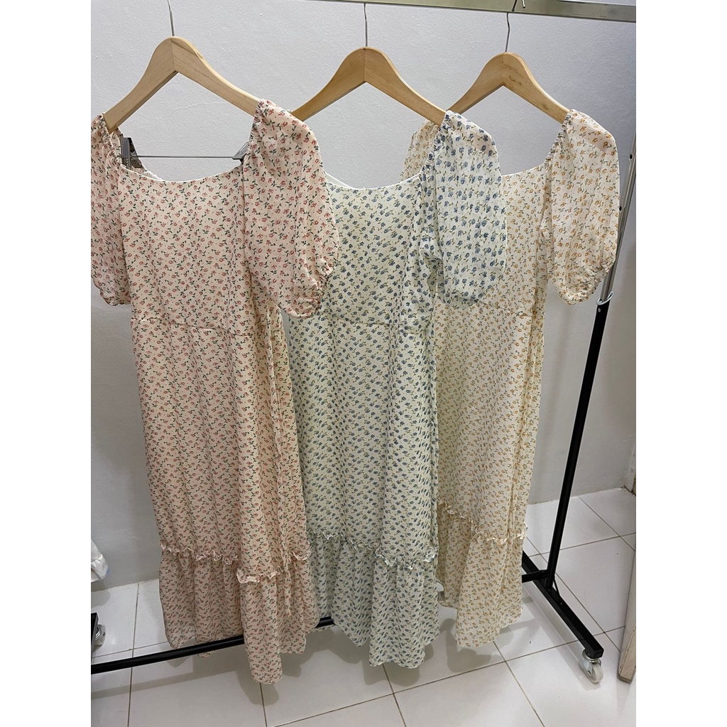 LADYSHOP [COD] BKK02 SUMMER DRESS CHIFFON