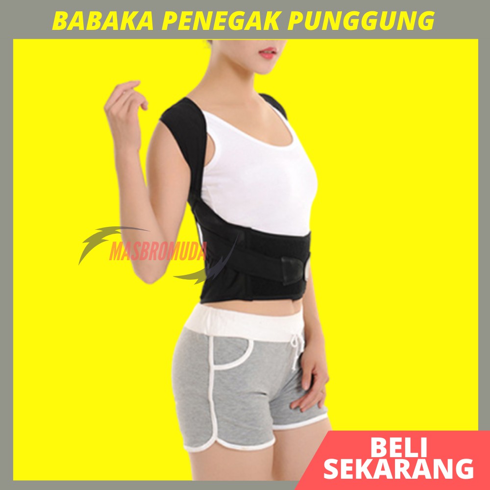 KORSET PENYANGGA PUNGUNG PENEGAK PUNGUNG BADAN BUNGKUK HOT SHAPER SHOULDER BACK BJ08