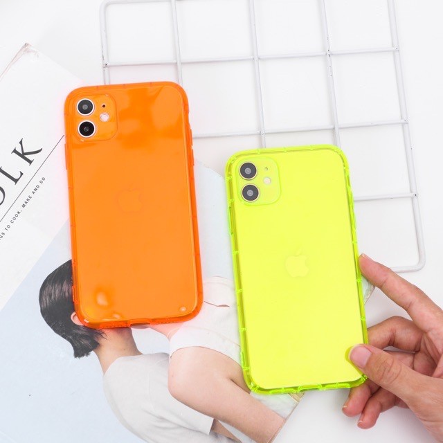 NEON FULL COVER CASE iPhone 7 Plus / Case iPhone 11 Pro Max / Case iPhone X / Case iPhone XR / SE