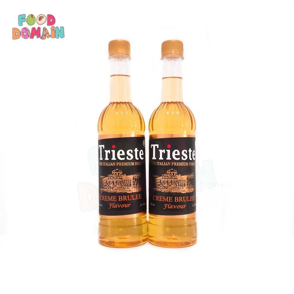 

Trieste Syrup Creme Brulee - Sirup Rasa Creme Brulee - 650ml