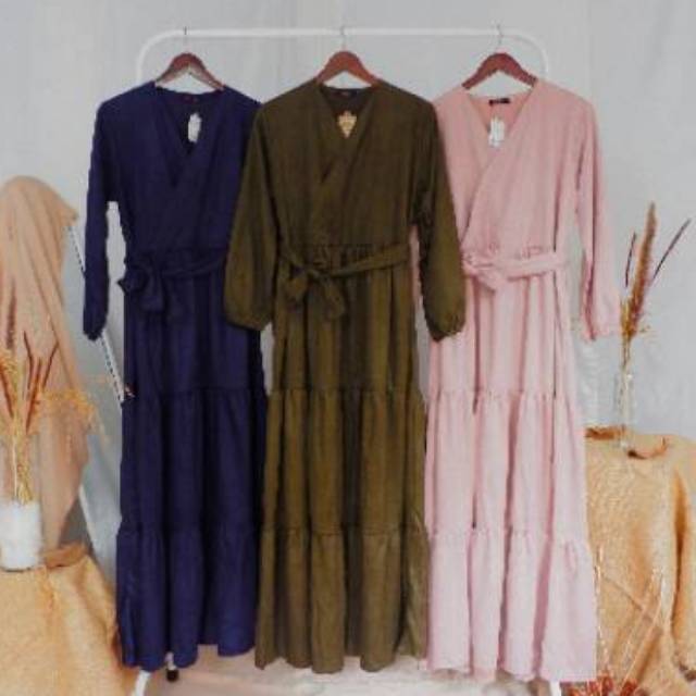 Gamis Dress Suede