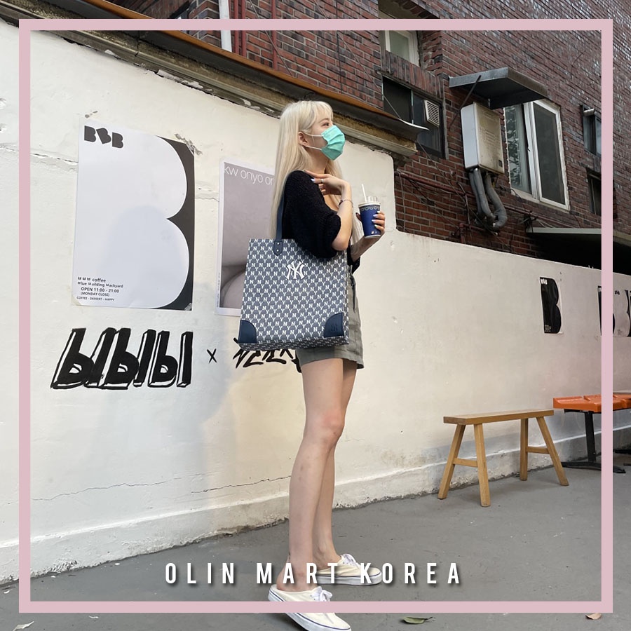 MLB Monogram Jacquard Shopper Bag