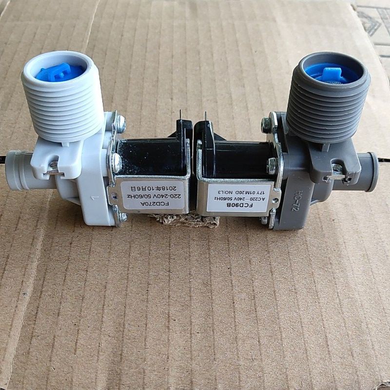 Selenoid Solenoid  Valve Plastik drat 3/4 -Ac 220v