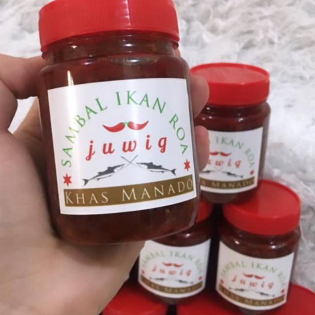 

Sambal ikan roa asli