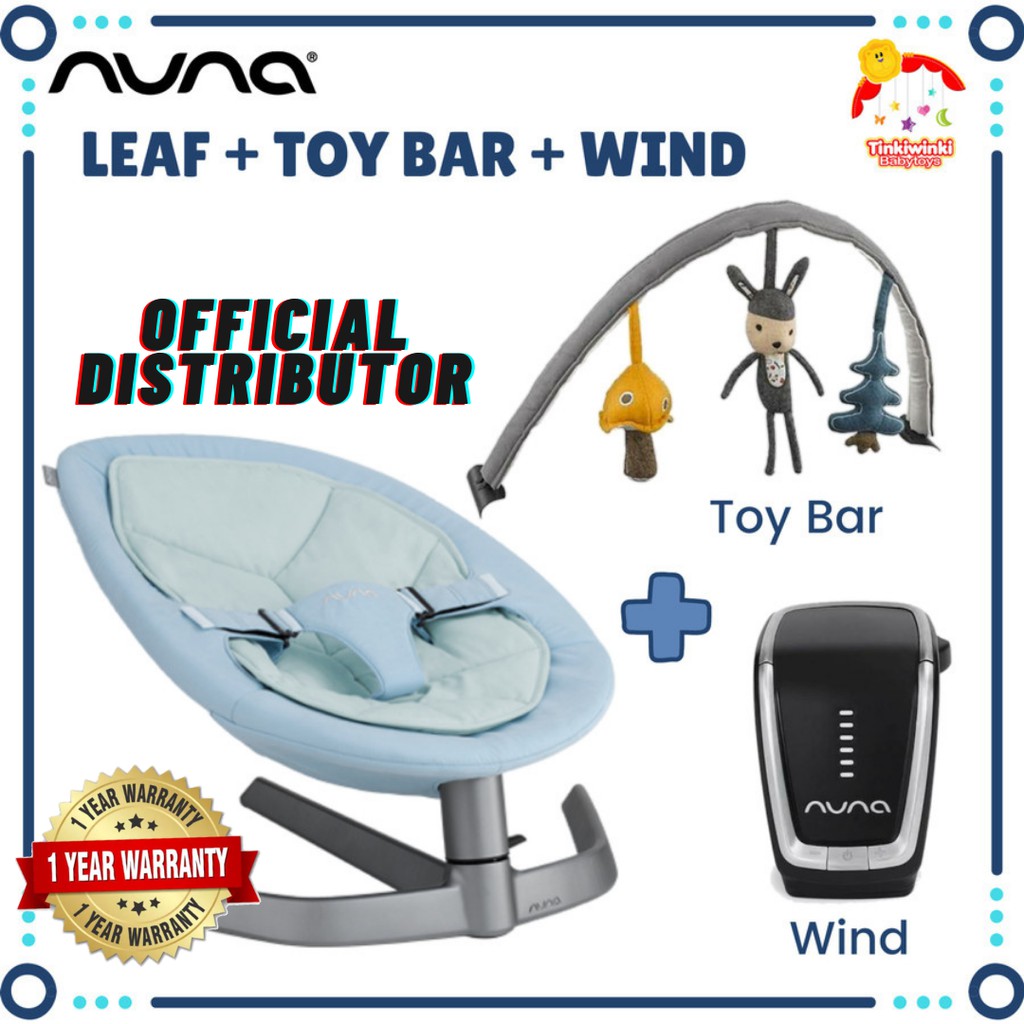 Nuna Leaf + Toy Bar + Wind