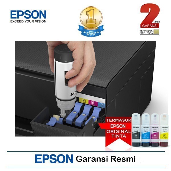 PRINTER EPSON L3210 / PRINTER EPSON L 3210  All in One Ink Tank Printer GARANSI RESMI