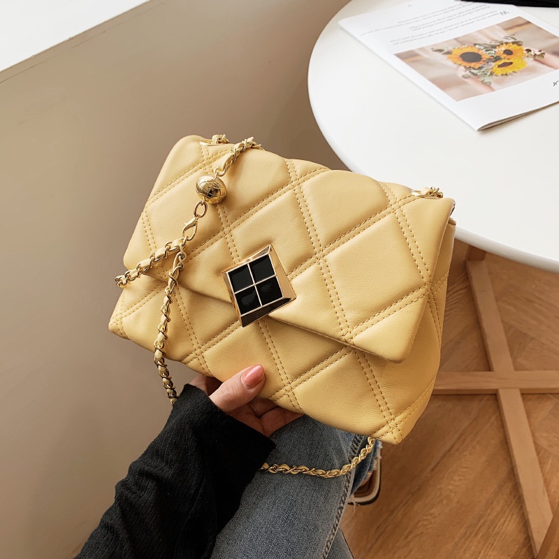 BJ43267 - BEIGE/BLACK/KHAKI/RED/YELLOW - TAS WANITA FASHION IMPORT MODIS ELEGAN TERMURAH TERLARIS TERBARU BAGSTORE JAKARTA TAS BATAM BQ3267