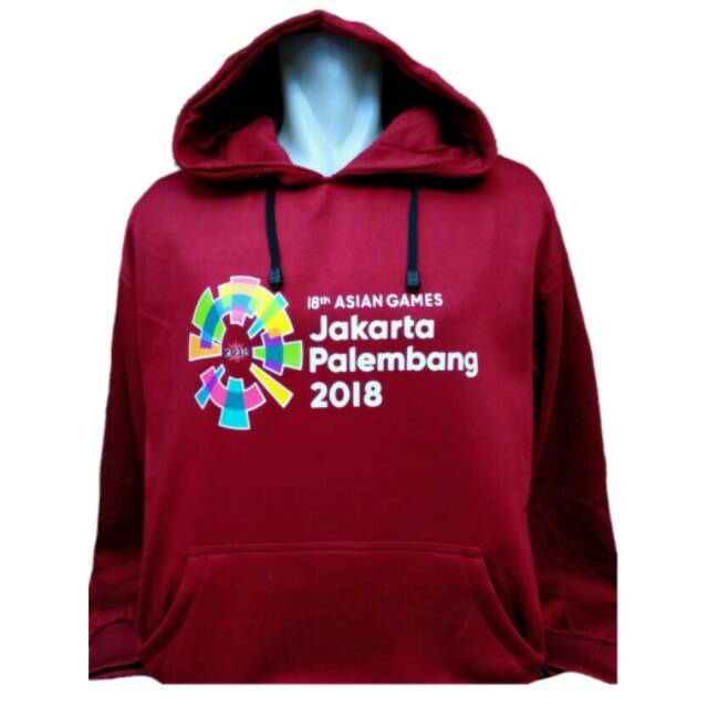 Jaket sweater Hoodie Edisi asian Games