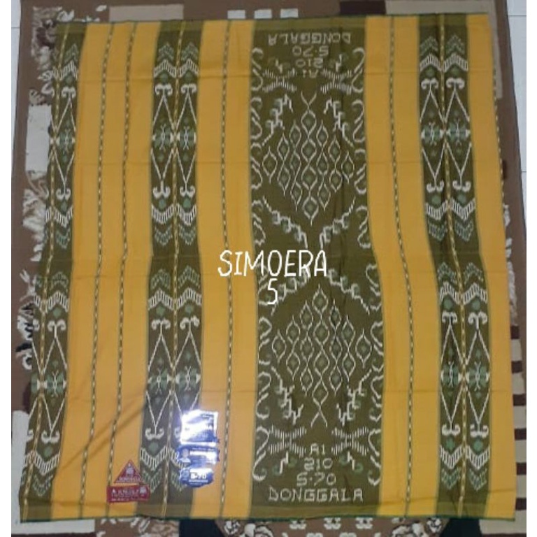 SARUNG DONGGALA TENUN ORIGINAL S70