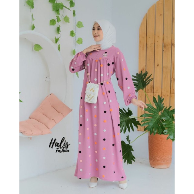 GAMIS/DRESS/KYELA DRESS/GAMIS HALIS/HATICE/GAMIS WANITA/PAKAIAN WANITA