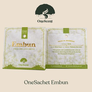 Pengharum Ruangan Lemari  Tas  OneScent One Sachet Embun 