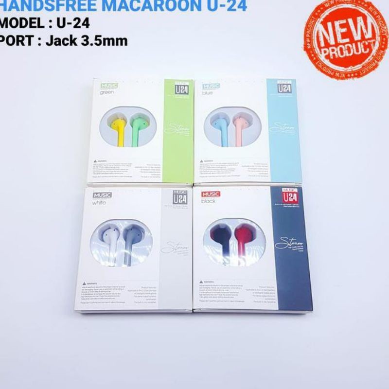 Handset Stereo U24 Macaron