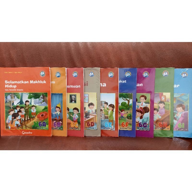 

Buku Tematik Quadra Kelas 6 ( Jilid A - I ) Dapat Sepaket Edisi Revisi Terbaru
