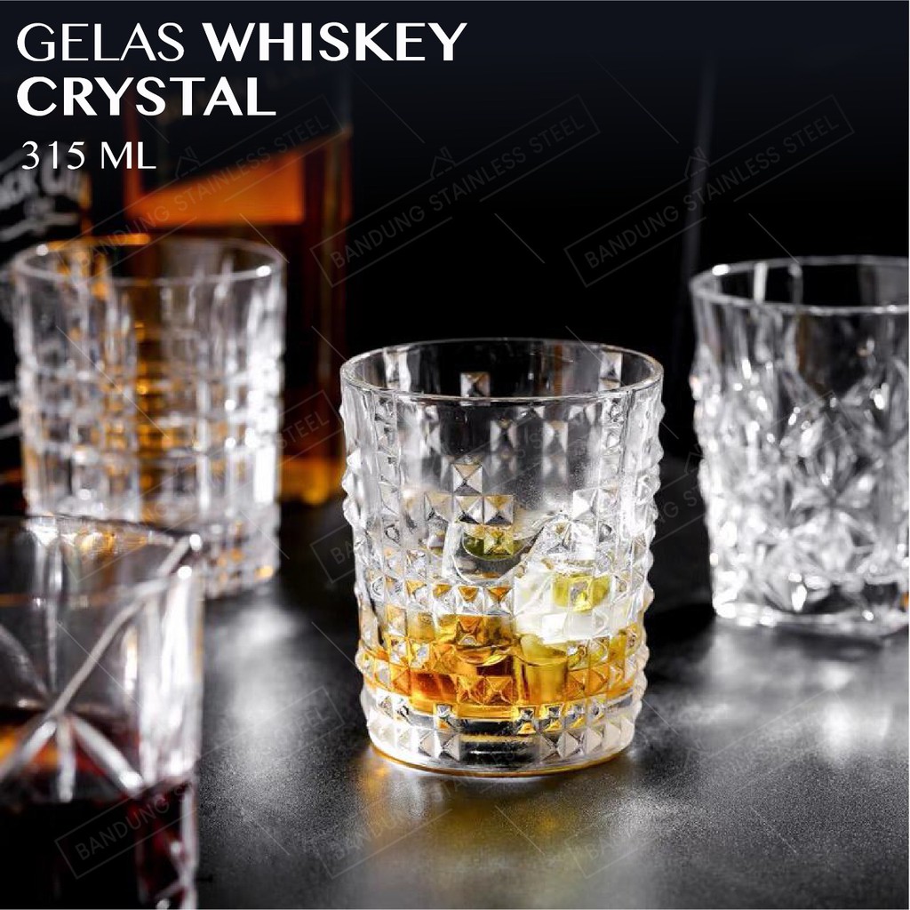 gelas whiskey 315ml beer bir vodka kaca cangkir old fashioned coktail