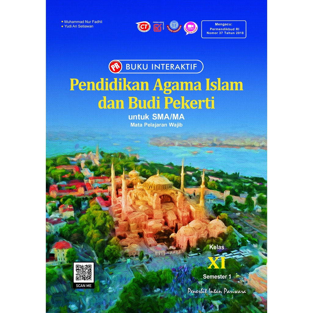 Buku LKS/PR Interaktif SMA kelas 11, XI semester 1 Intan Pariwara (Kur 2013 revisi) TH 2021/2022-PAI