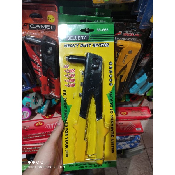 tang rivet sellery  88-866/heavy duty riveter SELLERY