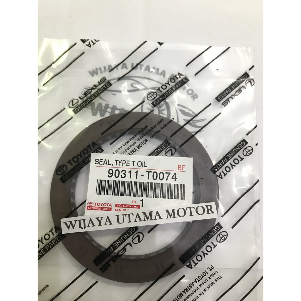 OIL SEAL CRANKSHAFT SIL AS KRUK KER AS GRAND NEW AVANZA VELOZ XENIA CALYA SIGRA