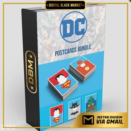 Dc Cards Bundle - Vector Designs