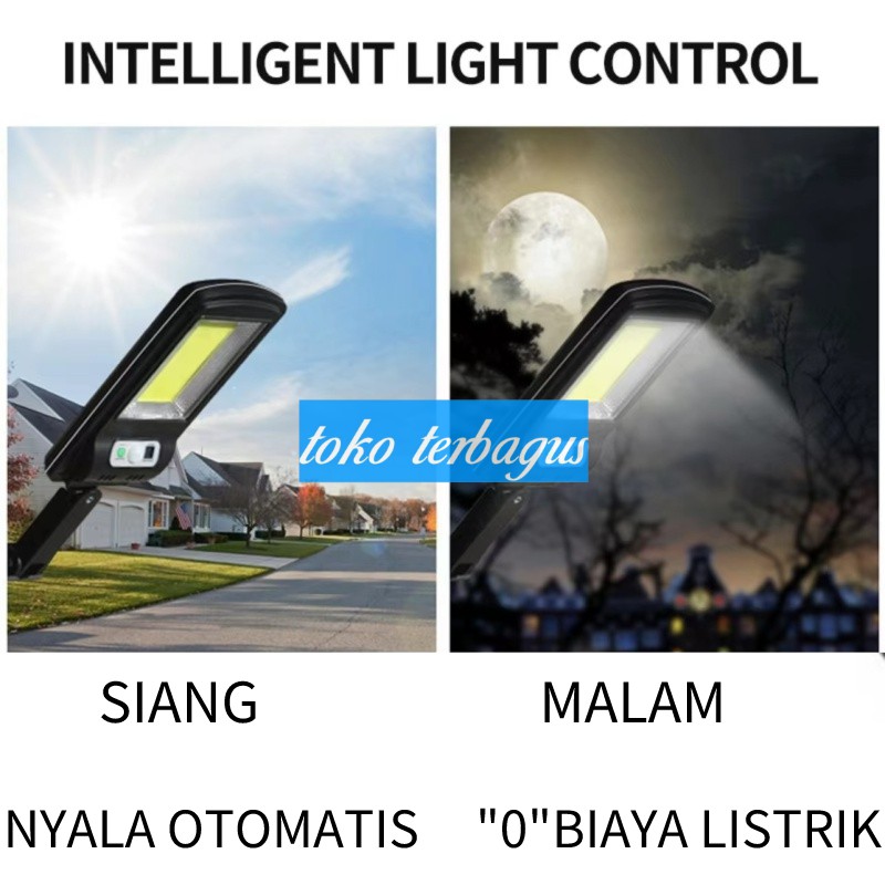 lampu jalan solar cell lampu dinding tenaga surya tenaga matahari 30w