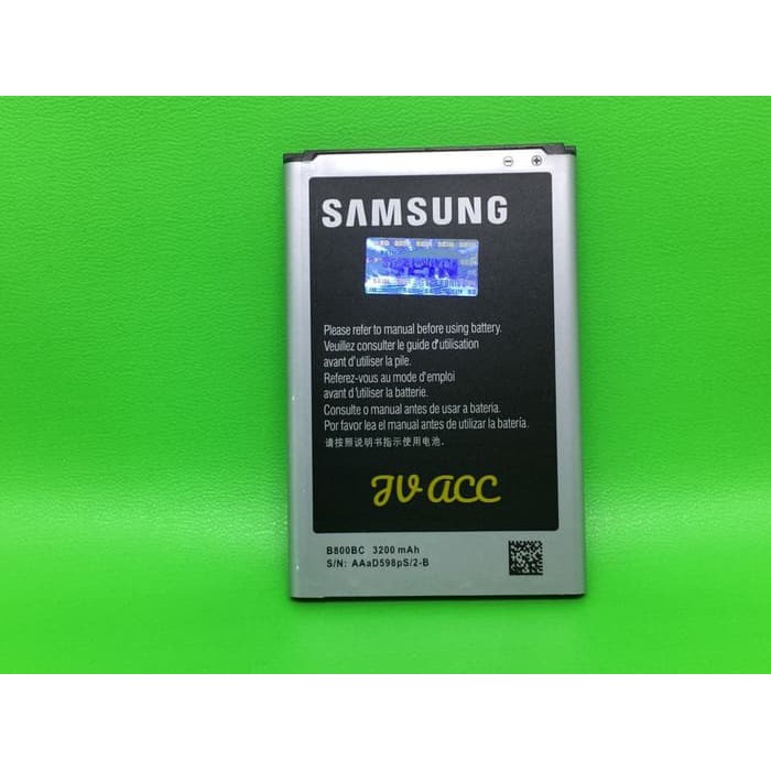 [RO ACC]  Battery / Baterai / Batre Samsung Note 3 N9000 Original 99%