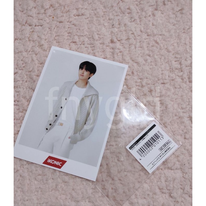 OFFICIAL Postcard 6th anniversary japan iKON chanwoo chanu jp