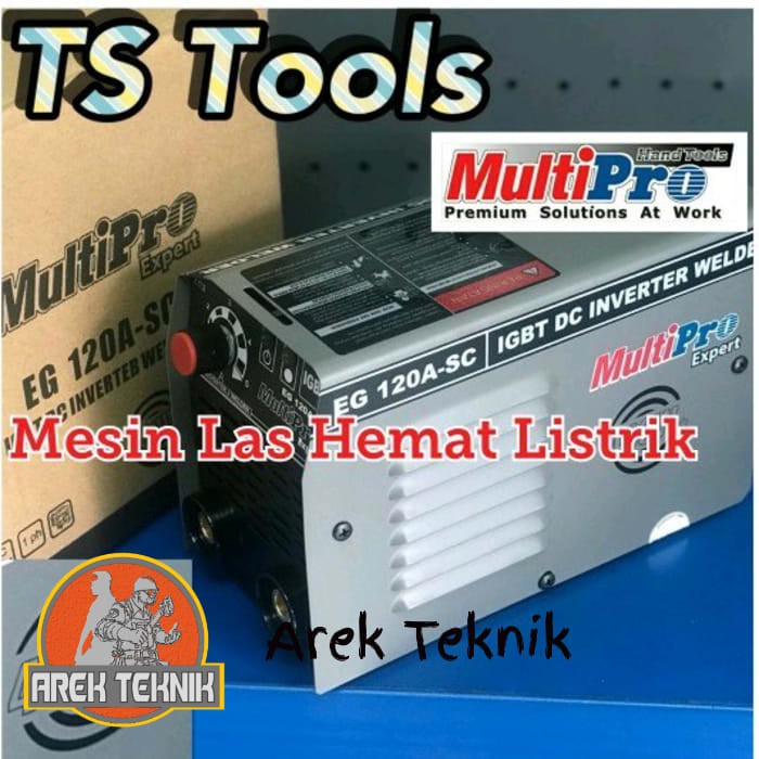 MESIN LAS MSL116 LISTRIK INVERTER 450 WATT MULTIPRO EG 120A SC ATAU EG 120 A SC