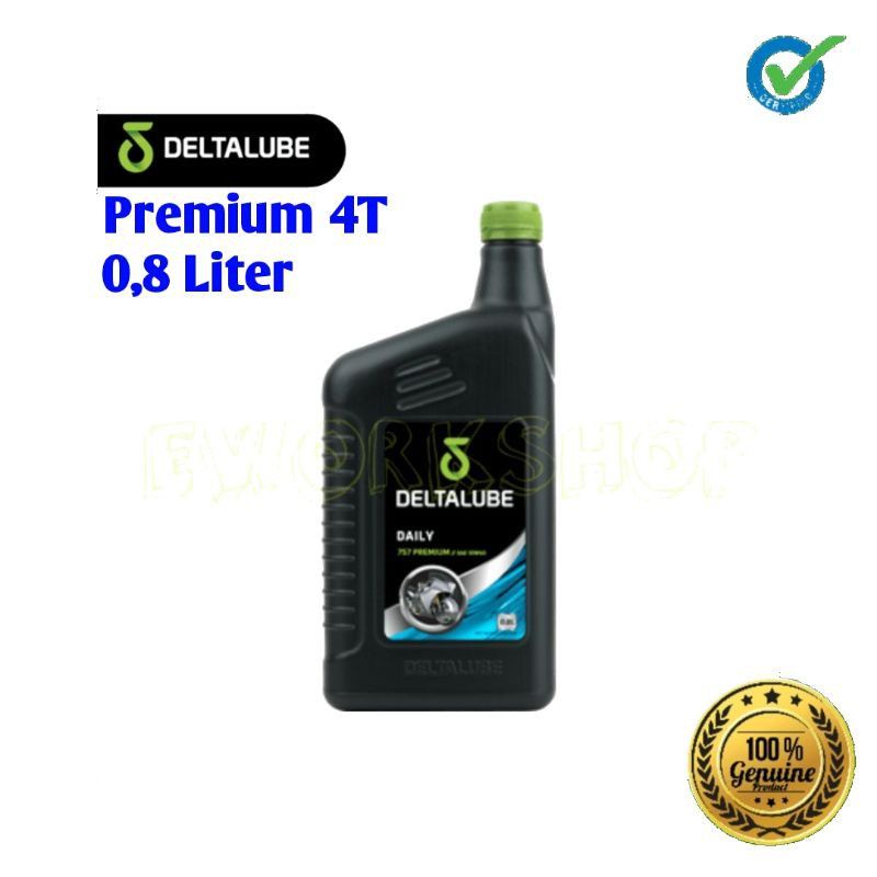 Oli Motor Deltalube Multipurpose atau Premium Daily 0,8l 4T 757 SAE 40 0,8 L Liter 800ml