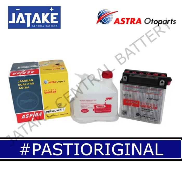 Aki Basah Motor Honda Astrea Grand Gm5Z-3B Aspira