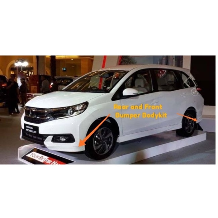 body kit body kit Bodykit Mobilio Facelift Bumper Depan Belakang duraflex material, BEST QUALITY GRT