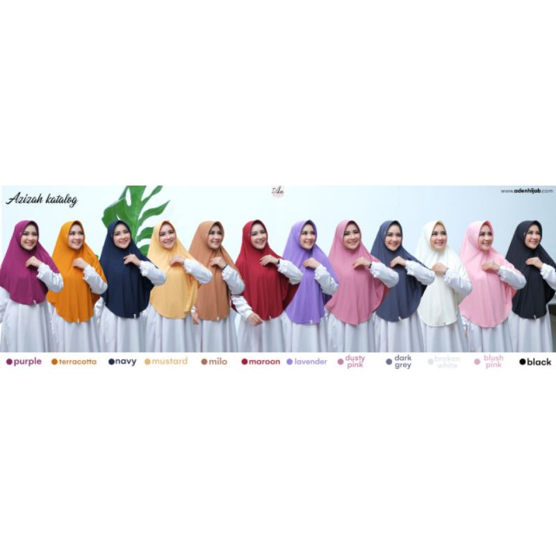 Bergo Azizah by ADEN Hijab