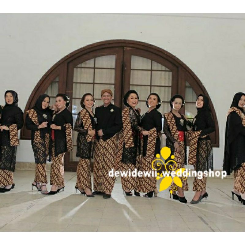 Jarik Selendang Blangkon (MOTIF KEMBAR), Motif Lereng klitik