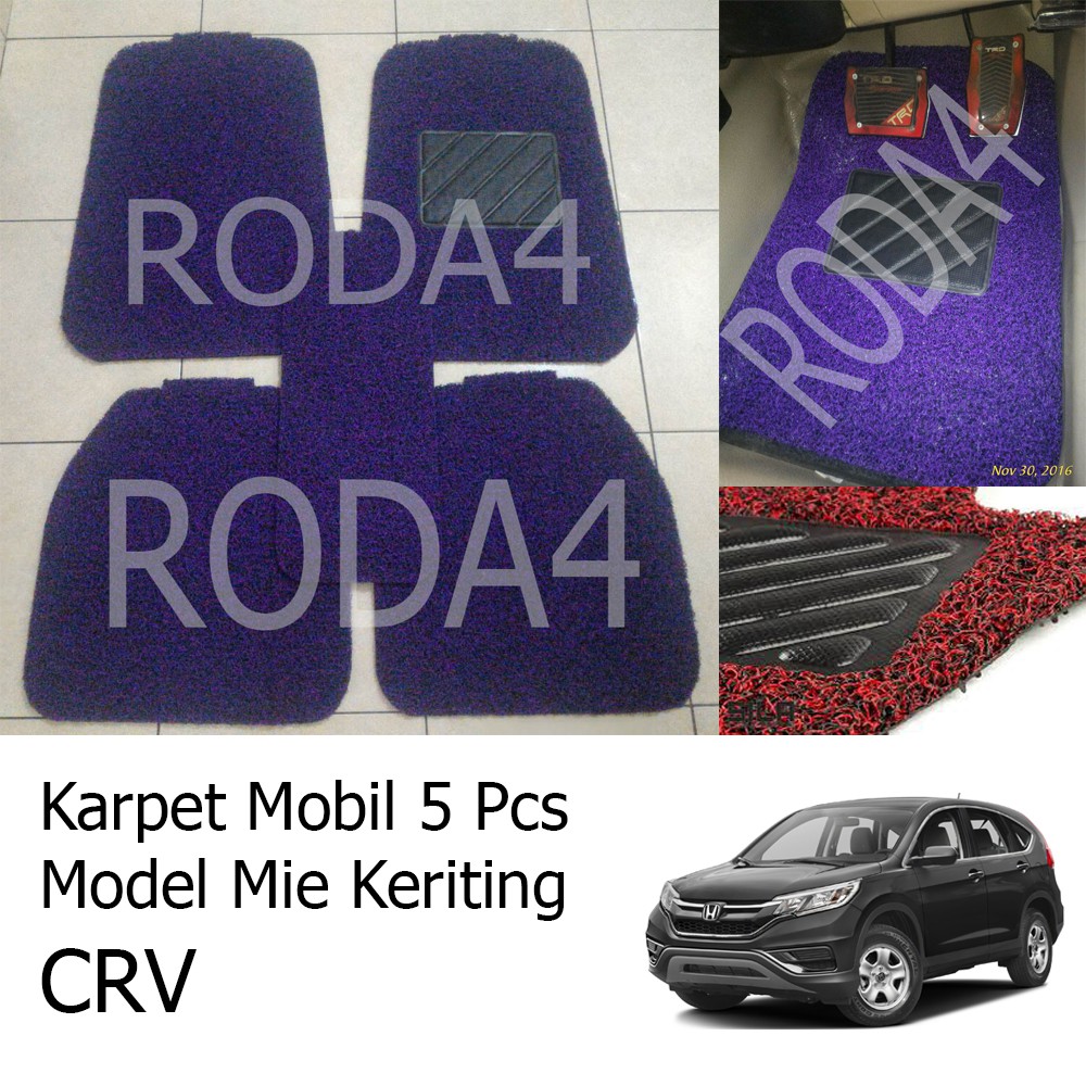 Karpet Mobil / Car Carpet / Floor Mats Universal Model Mie Keriting CRV