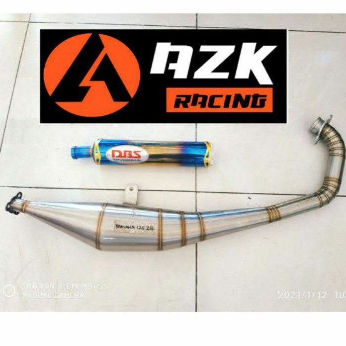 Knalpot YAMAHA 125ZR / 125Z / DBS Stainless Terbaik