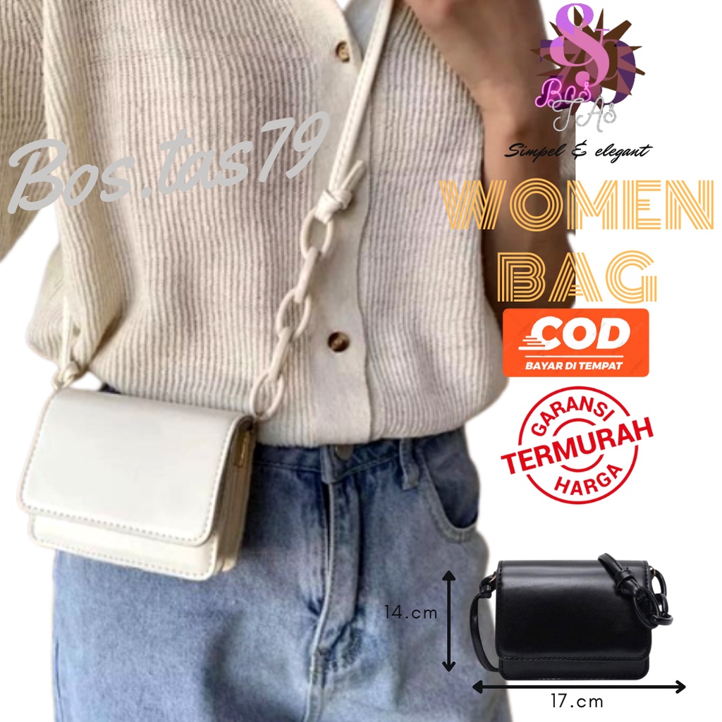 Cluth Tas Simpel Tas pesta selempang wanita Hanging Fashion Korea