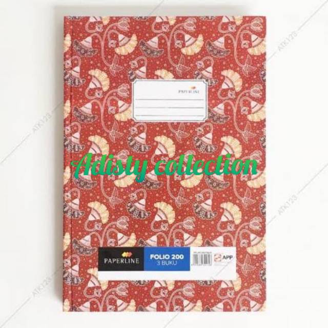 

Buku Hard Cover Folio 200 Lembar