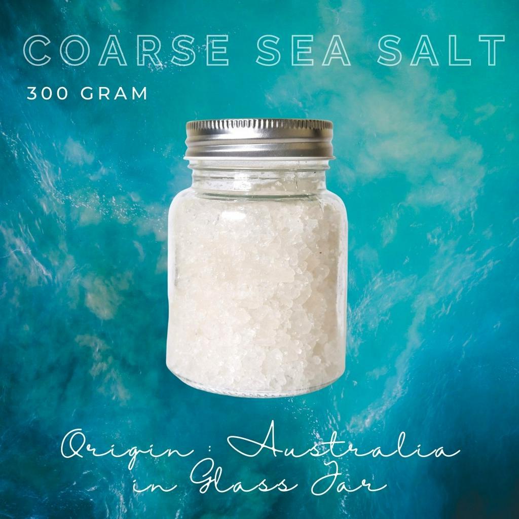 

Pure Sea Salt in Glass Jar | Garam Laut Murni Impor | Unrefined Sea Salt