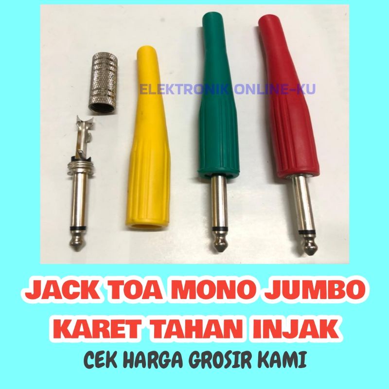 JACK TOA MONO JUMBO KARET TAHAN INJAK