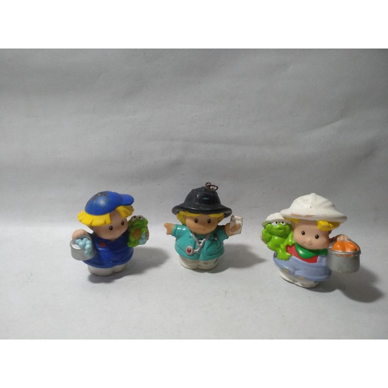 Little People Mattel Dokter Doctor Dr Nurse Kodok Frog Amfibi Amphibian Kodok Katak Swike Farm Labs 