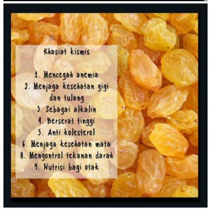 

500 gr kismis golden raisin