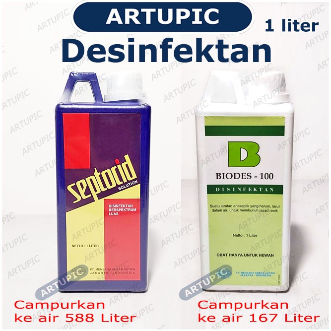 Disinfektan Desinfektan Desinfectan Disinfectan Cegah Virus Corona BIODES 1 Liter