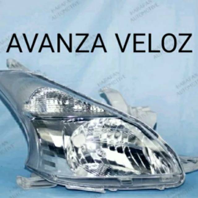 HEAD LAMP ASSY  LAMPU UTAMA LAMPU BESAR DEPAN AVANZA VELOZ 2012 SAMPAI 2019