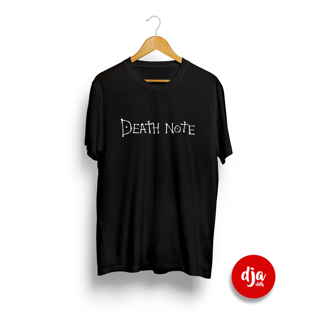 Kaos Death Note L Lawliet Near Light Yagami Ryuk Shinigami Kartun Anime Jepang Kaos Distro Dja Cloth Shopee Indonesia