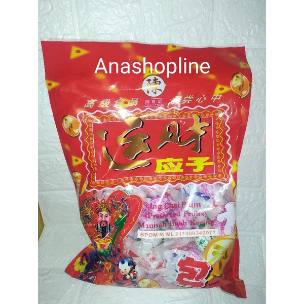 

Ing Chai Plum Chen Liang Ji / Manisan plum kering 800gr