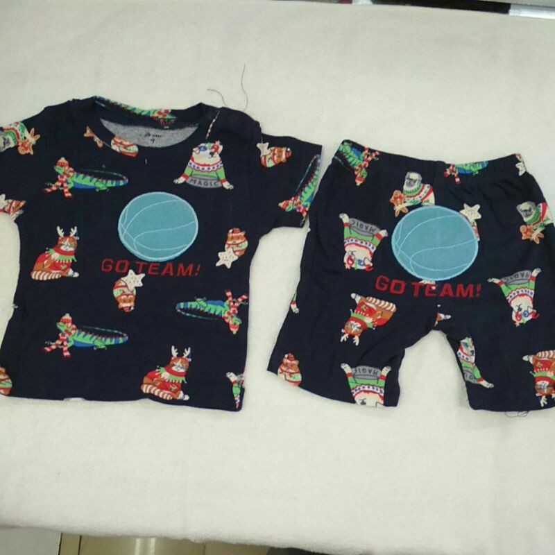 JUST FOR BABY SETELAN PENDEK 2 IN 1