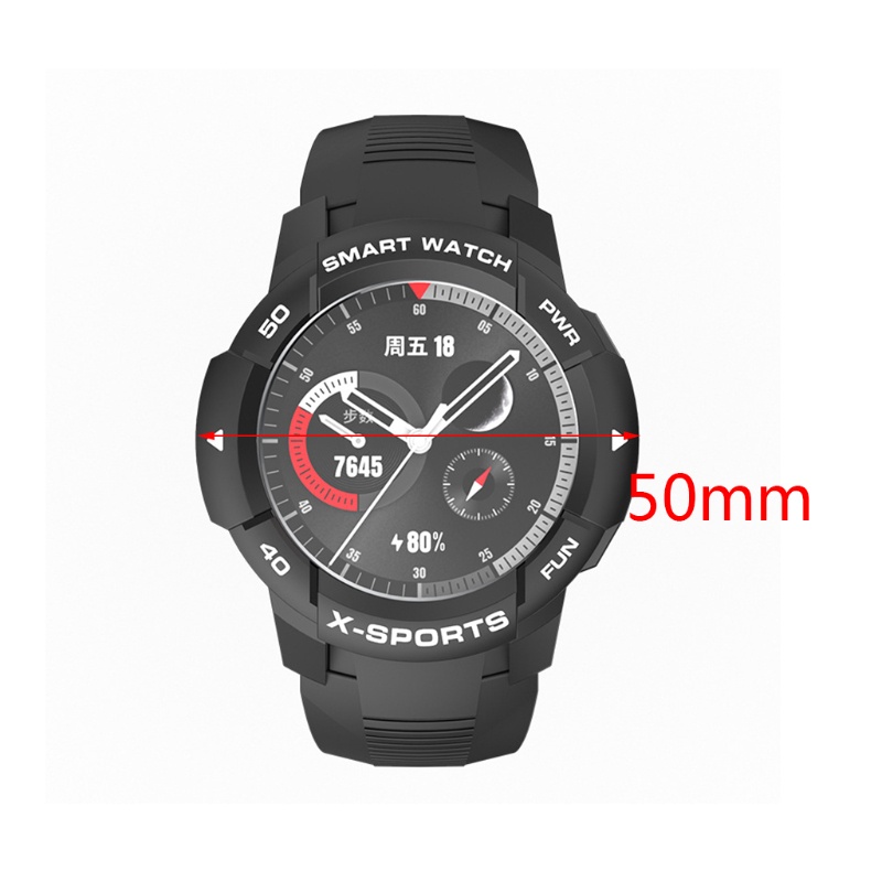 Cre Bumper Case Smartwatch Bahan Tpu Anti Gores Untuk Honor Gs Pro