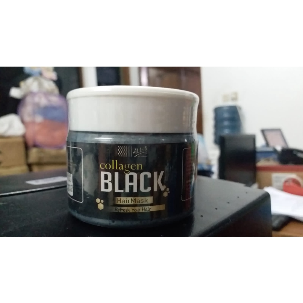 All-in Collagen Black Hair Mask