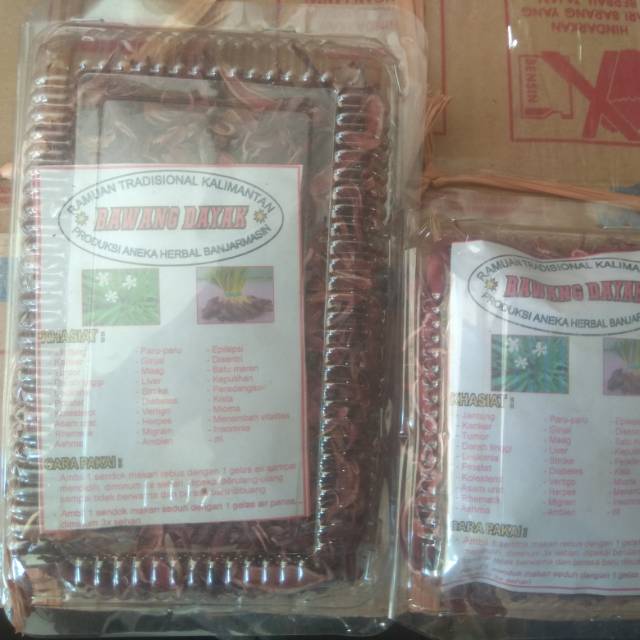 

jamu khas Kalimantan bawang Dayak 50 gram