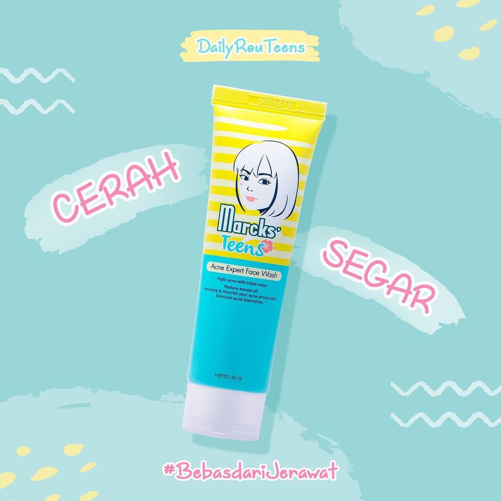 Marcks Teens Acne Face wash Marcks Venus Kimia Farma