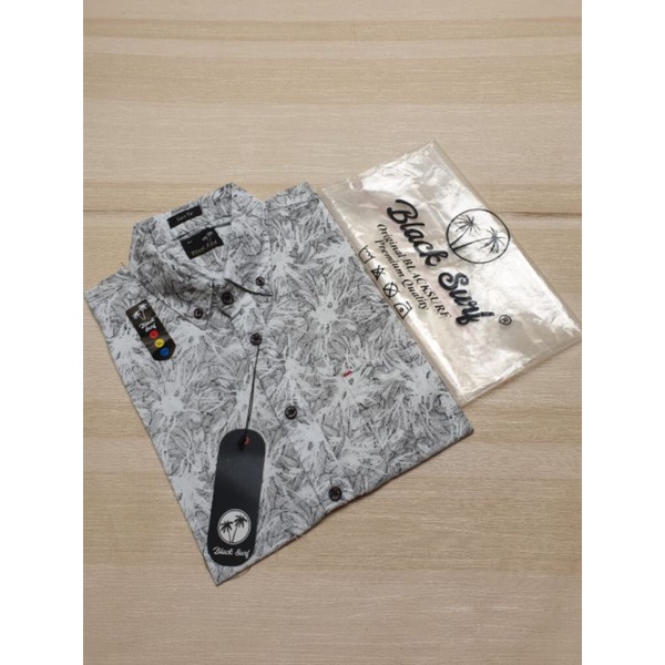 KEMEJA MOTIF PENDEK PREMIUM