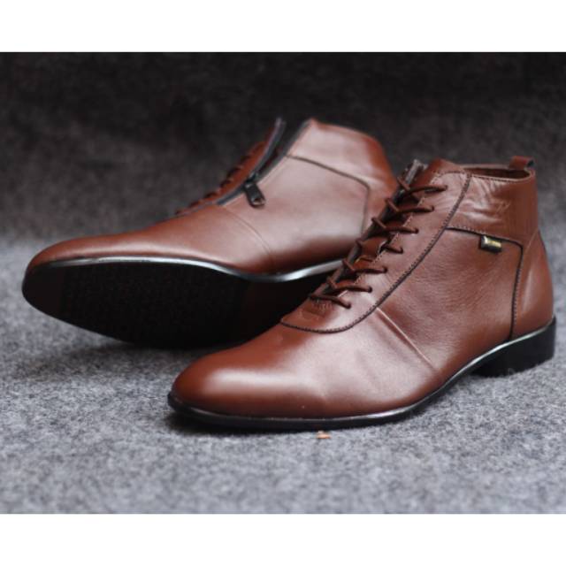 Sepatu Pantofel Pria Kulit Asli | Sepatu Formal Pria Kasual Kerja Kantor - Ori Oxford